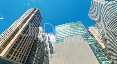 Buildings and skyline of Manhattan. New York City - USA