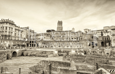 Mercati di Traiano and Fori Imperiali in Rome, Italy