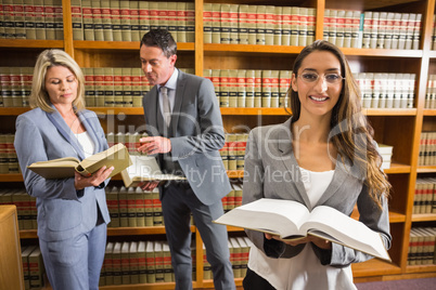Lawyers in the law library