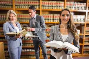 Lawyers in the law library