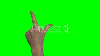 Greenscreen Hand Mann (4:2:2, 30p)