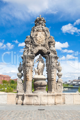 Sculpture on Toledo Bridge