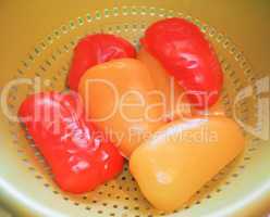 Peppers vegetables