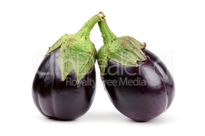 Two aubergine