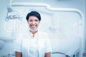 Portrait of female dentist