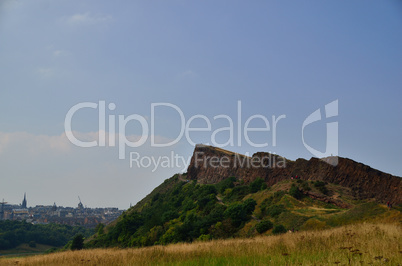 arthur seat berg in schottland