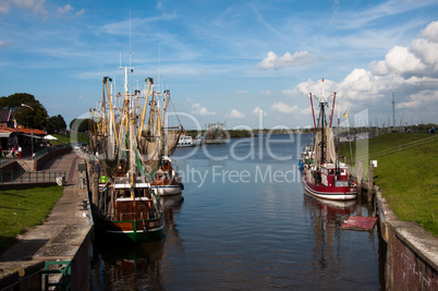 Hafen in Greetsiel - Krabbenkutter