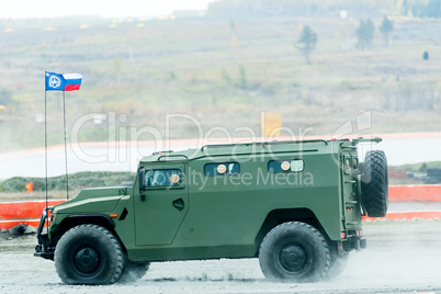 VIPS-233115 Tiger-M armored vehicle. Russia