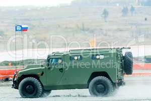 VIPS-233115 Tiger-M armored vehicle. Russia