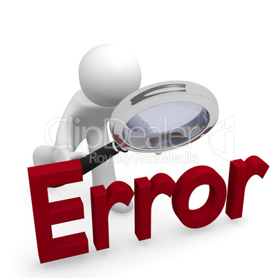 Error search