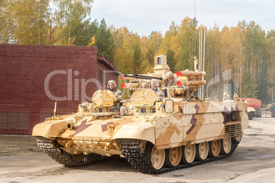Tank Support Fighting Vehicle "Terminator". Russia
