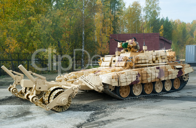 Armoured deminer BMR-3M (Russia)