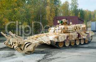 Armoured deminer BMR-3M (Russia)