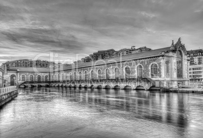 Batiment des Forces-Motrices, Geneva, Switzerland, HDR