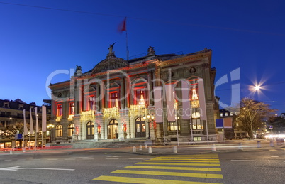 Grand Theatre or Big Theater, Geneva, Switzerland
