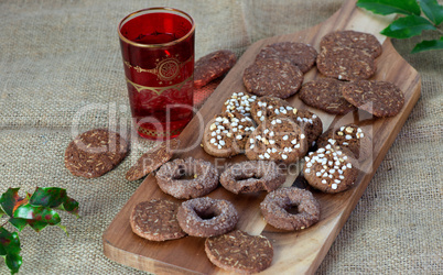 Weihnachtsplätzchen backen