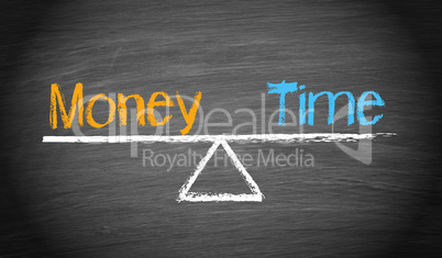 Money and Time - Balance Concept