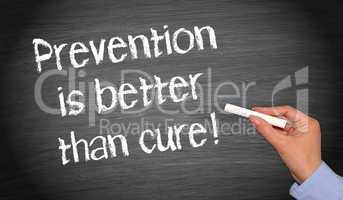 Prevention is better than cure