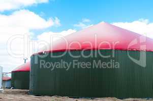 Biogasanlage - Biogas