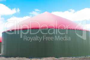 Biogasanlage - Biogas