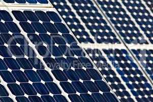 Solarzellen und Solar Energie Platten