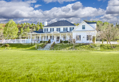 Beautiful Custom Built Home Facade