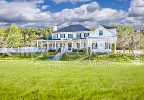 Beautiful Custom Built Home Facade