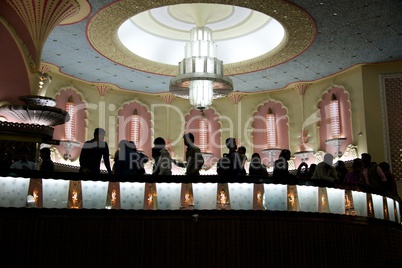 Balcony at Raj Mandir cinema