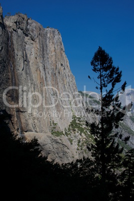 Cliffs in Yosemite