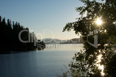 Coeur d'Alene lake at dusk 6