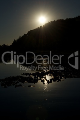 Coeur d'Alene lake at dusk 8