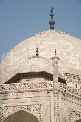 Dome of Taj Mahal