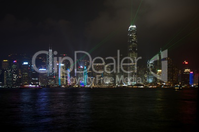 Hong Kong Symphony of Lights from Kowloon