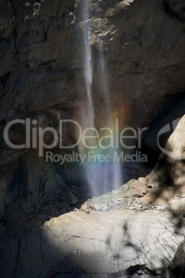 Yosemite Falls rainbow 3