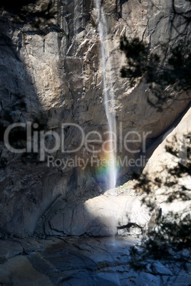 Yosemite Falls rainbow 4