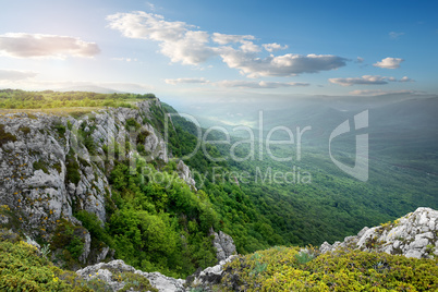 Mountain plateau