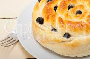 blueberry bread cake dessert