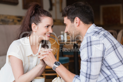 Cute couple on a date Cute couple on a date