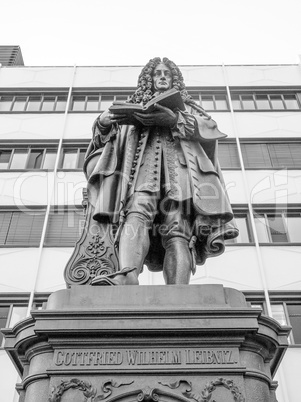 Leibniz Denkmal Leipzig