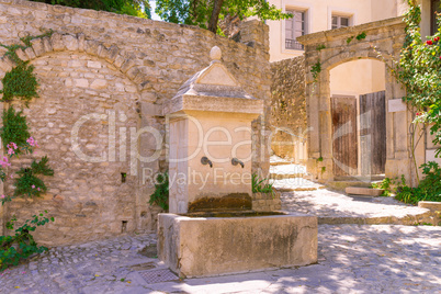 Old town in provence