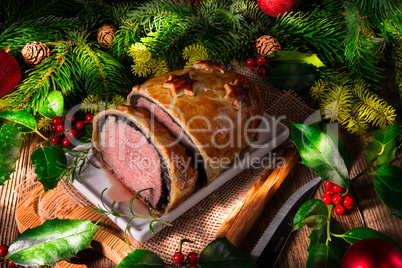 Beef Wellington as Advent creation