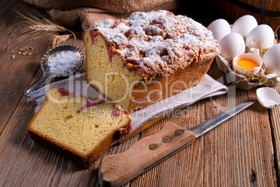 yeast dough cake