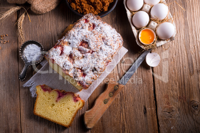 yeast dough cake