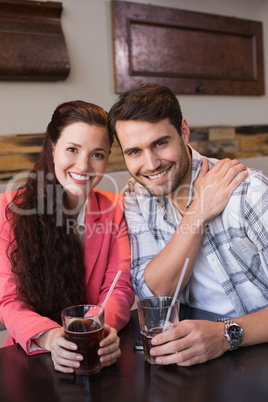 Cute couple on a date Cute couple on a date
