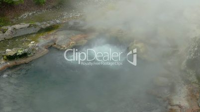 Hot Springs Geyser Closeup, Furnas, Azores, Portugal