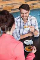 Young couple on a date