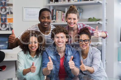 Fashion students working as a team