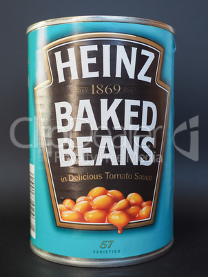 Heinz backed beans