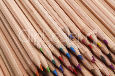 Coloured pencils