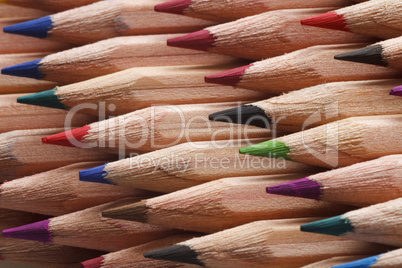 Coloured pencils